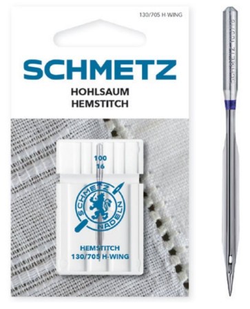 SCHMETZ Hohlsaum 130/705 H-WING 100 1 Ndl.
