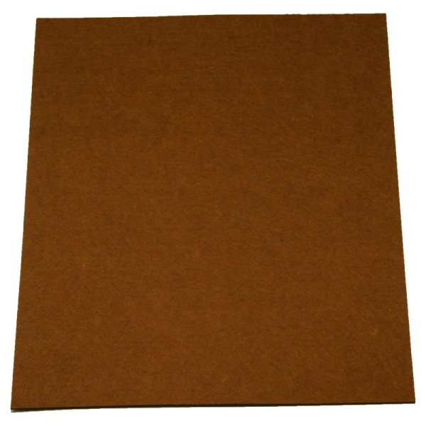 3,0 mm Filzplatten TRENDY -37,5 cm x 50 cm-Braun