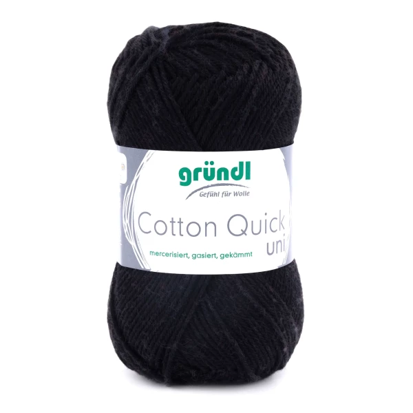 Cotton Quick Uni von gründl-Schwarz