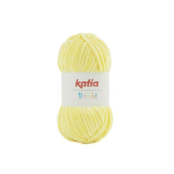 BAMBI Wolle von KATIA-Gelb
