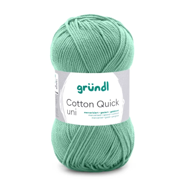 Cotton Quick Uni von gründle-Apfelgrün