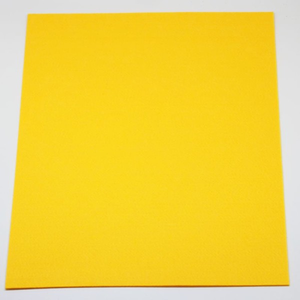 3,0 mm Filzplatten TRENDY -37,5 cm x 50 cm-Gelb