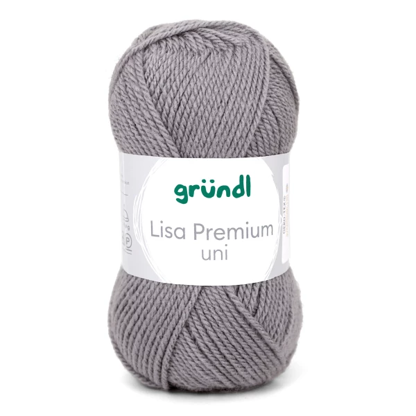 Lisa Premium Uni von gründl-Kieselgrau