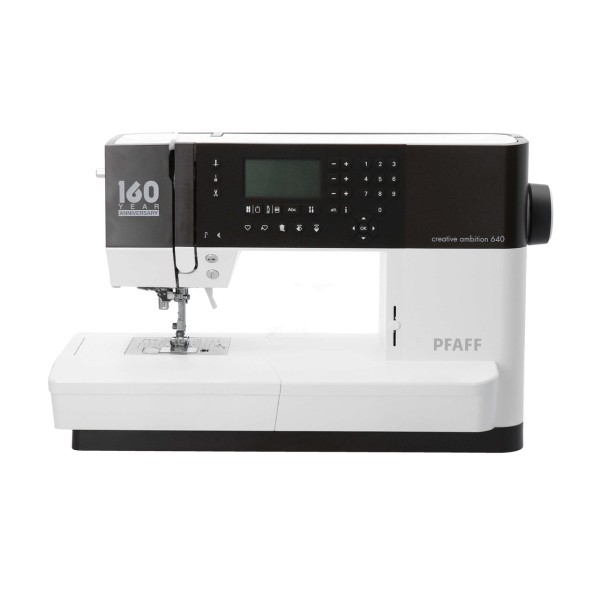 PFAFF® creative™ ambition™ 640 – Näh- & Stickmaschine mit Original IDT™ System, 240 x 150 mm Stickfl