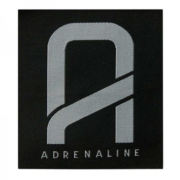 Aufbügler & Applikation-Adrenaline-Schwarz