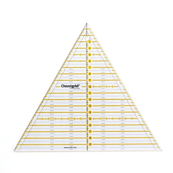 Patchwork-Lineal 60° Dreieck Multi 20 cm