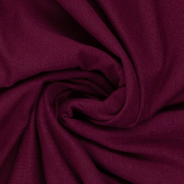 Baumwolljersey Vanessa von Swafing Bordeaux 937