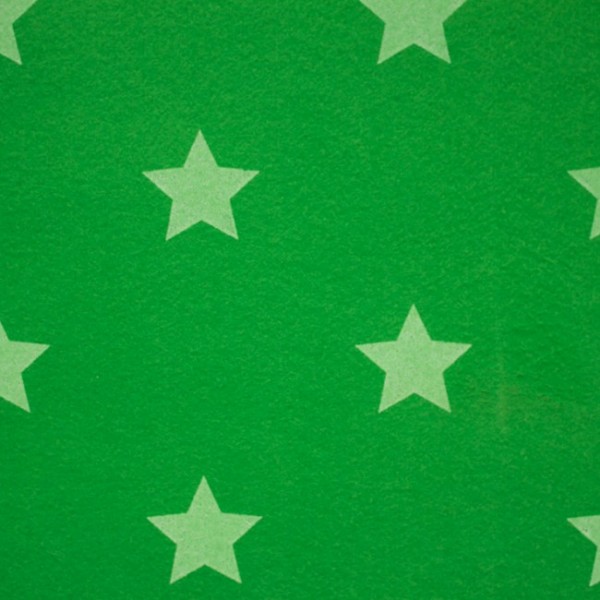 3,0 mm Filz-Stars-90 cm breit-Grün