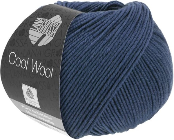 LANA GROSSA Cool Wool Uni Ultramarinblau