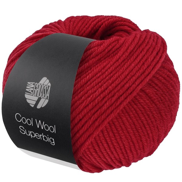 Cool Wool Superbig-Kirschrot