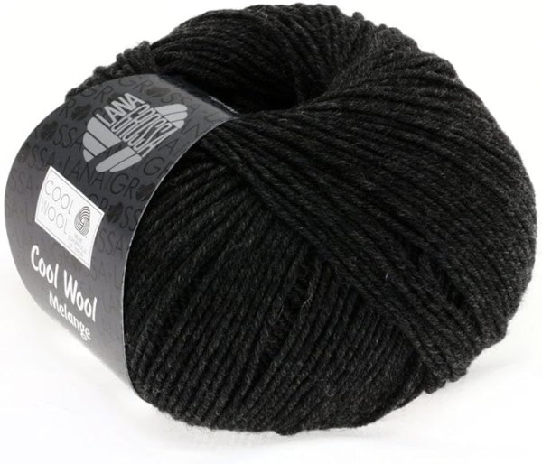 LANA GROSSA Cool Wool Melange Anthrazit