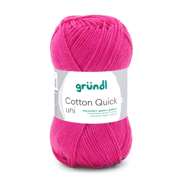 Cotton Quick Uni von gründl-Pink