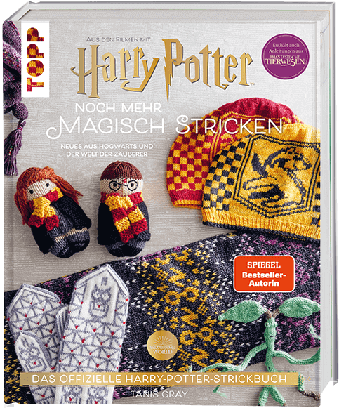 Harry Potter: Noch mehr magisch stricken – 28 magische Strickprojekte | TOPP