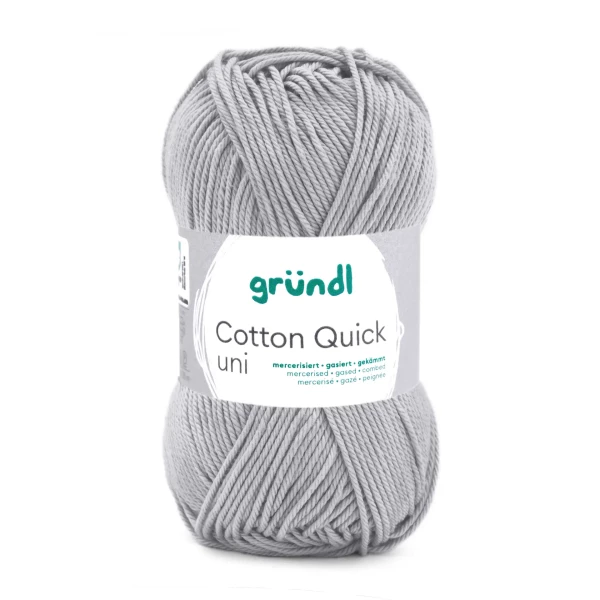 Cotton Quick Uni von gründl-Mittelgrau