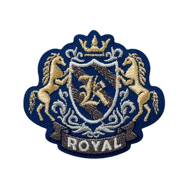 Wappen Royal Blau/Gold