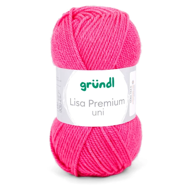 Lisa Premium Uni von gründl-Neonpink