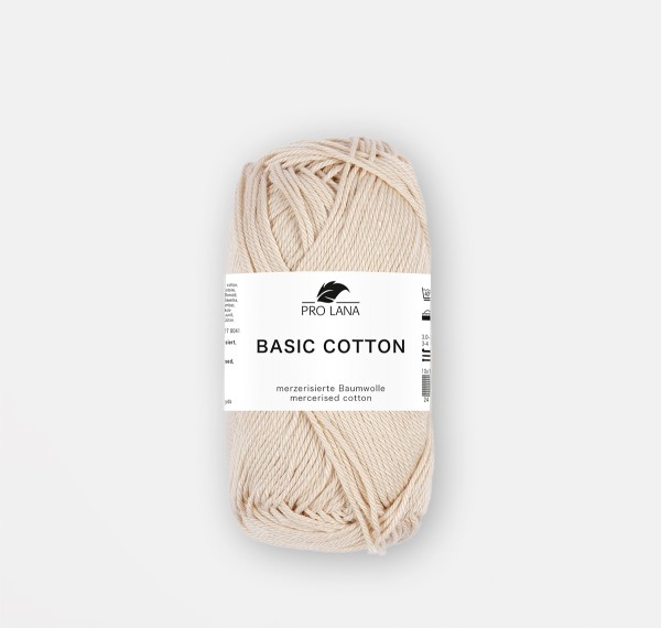 Basic Cotton Baumwoll-Häkelgarn-Haut