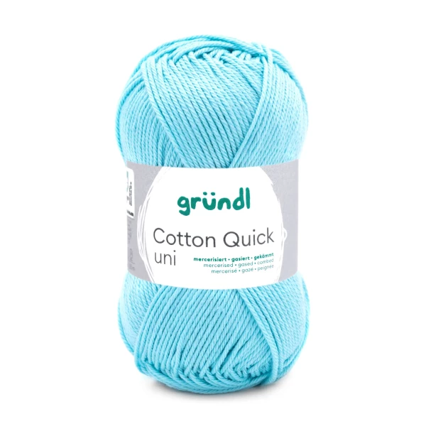 Cotton Quick Uni von gründl-Babyblau