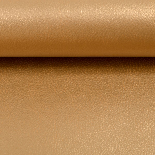 REX-Metallic Lederimitat von Swafing Bronze