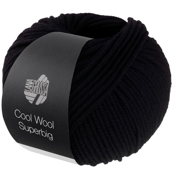 Cool Wool Superbig-Schwarz