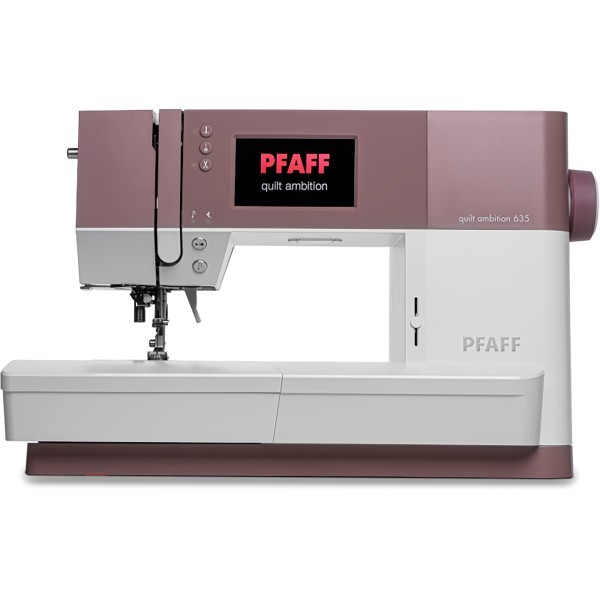 PFAFF® quilt ambition™ 635 – Quilt- & Computernähmaschine mit Color Touchscreen, IDT™ System & 201 S