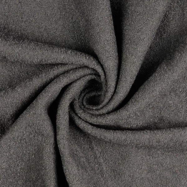 Wool Boucle-BEA-Graugrün
