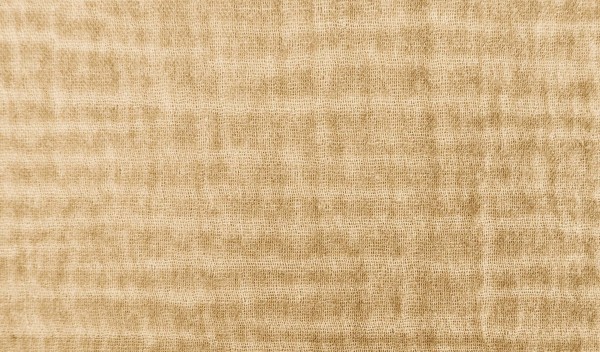 Musselin Double Gauze VINTAGE Two-Tone Beige