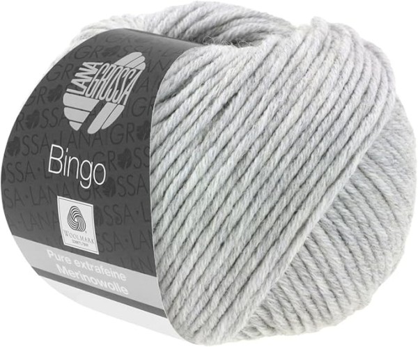 LANA GROSSA Bingo Hellgrau Meliert