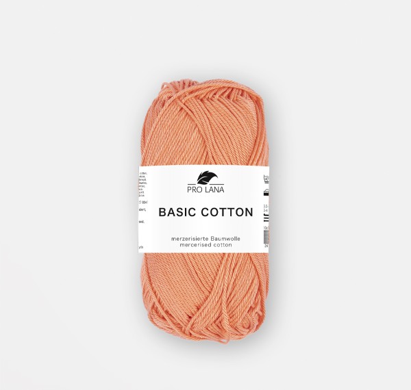 Basic Cotton Baumwoll-Häkelgarn-Koralle