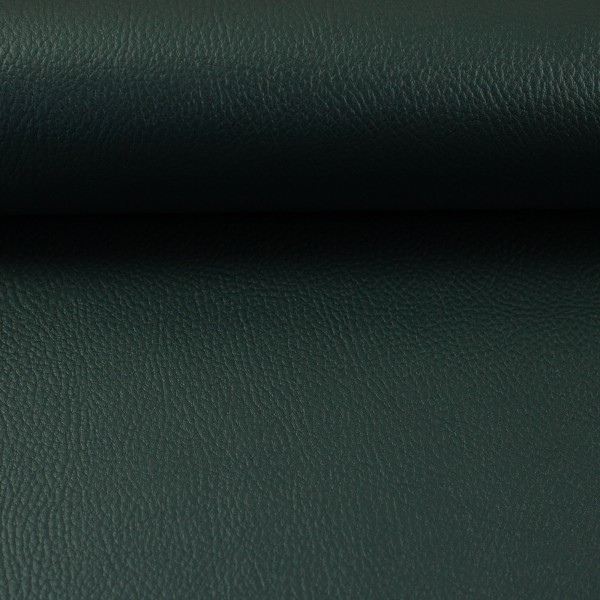 REX-Metallic Lederimitat von Swafing Petrol