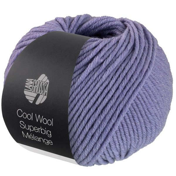 Cool Wool Superbig Melange-Lila