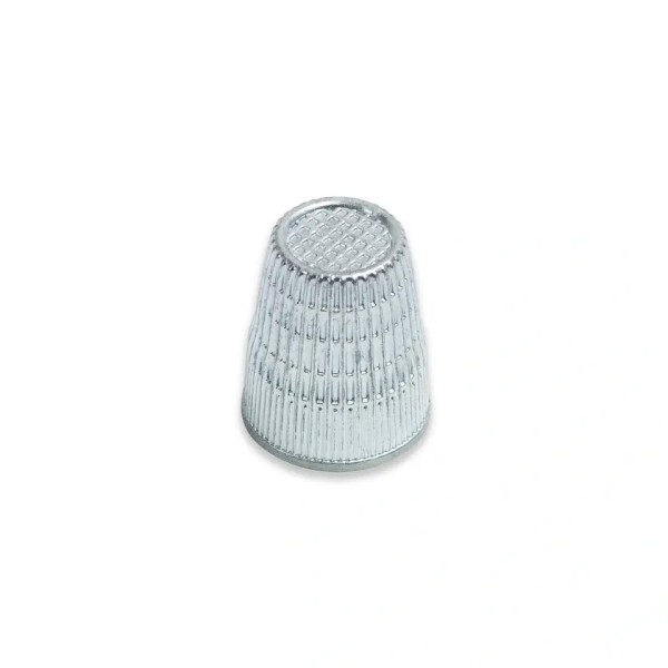 Fingerhut mit Anti-Rutsch-Kante, 16,0mm, silberfarbig, Stück